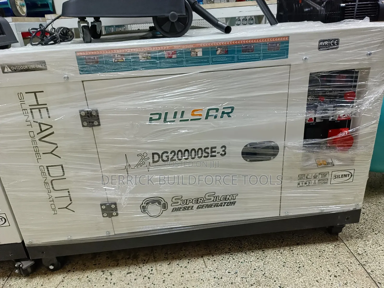 Dg20000se-3 Dual Phase Silent Diesel Generator 25kva