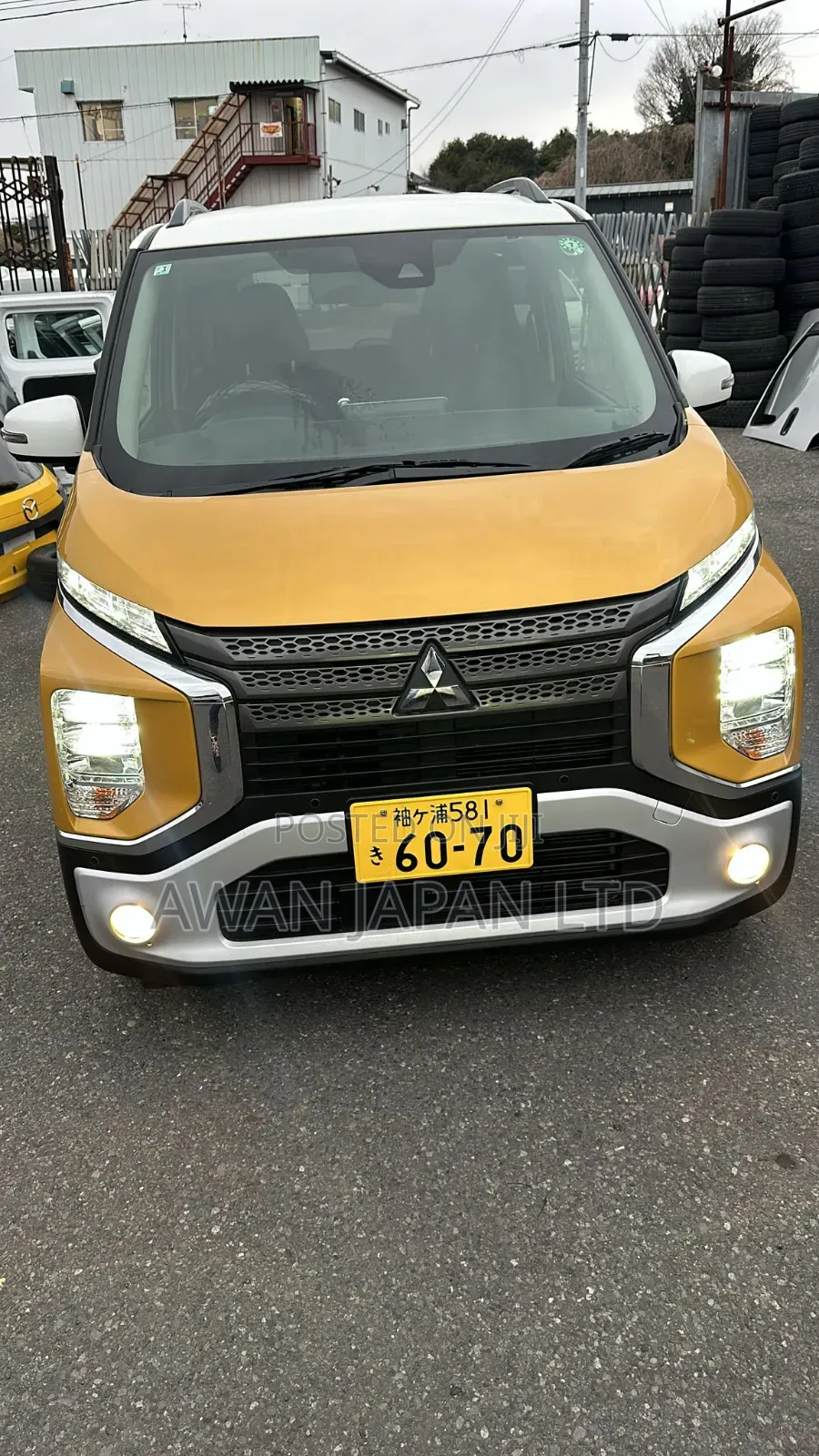 Mitsubishi EK Wagon 660 Hybrid FWD 2019 Yellow