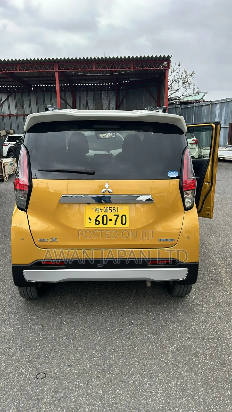 Mitsubishi EK Wagon 660 Hybrid FWD 2019 Yellow