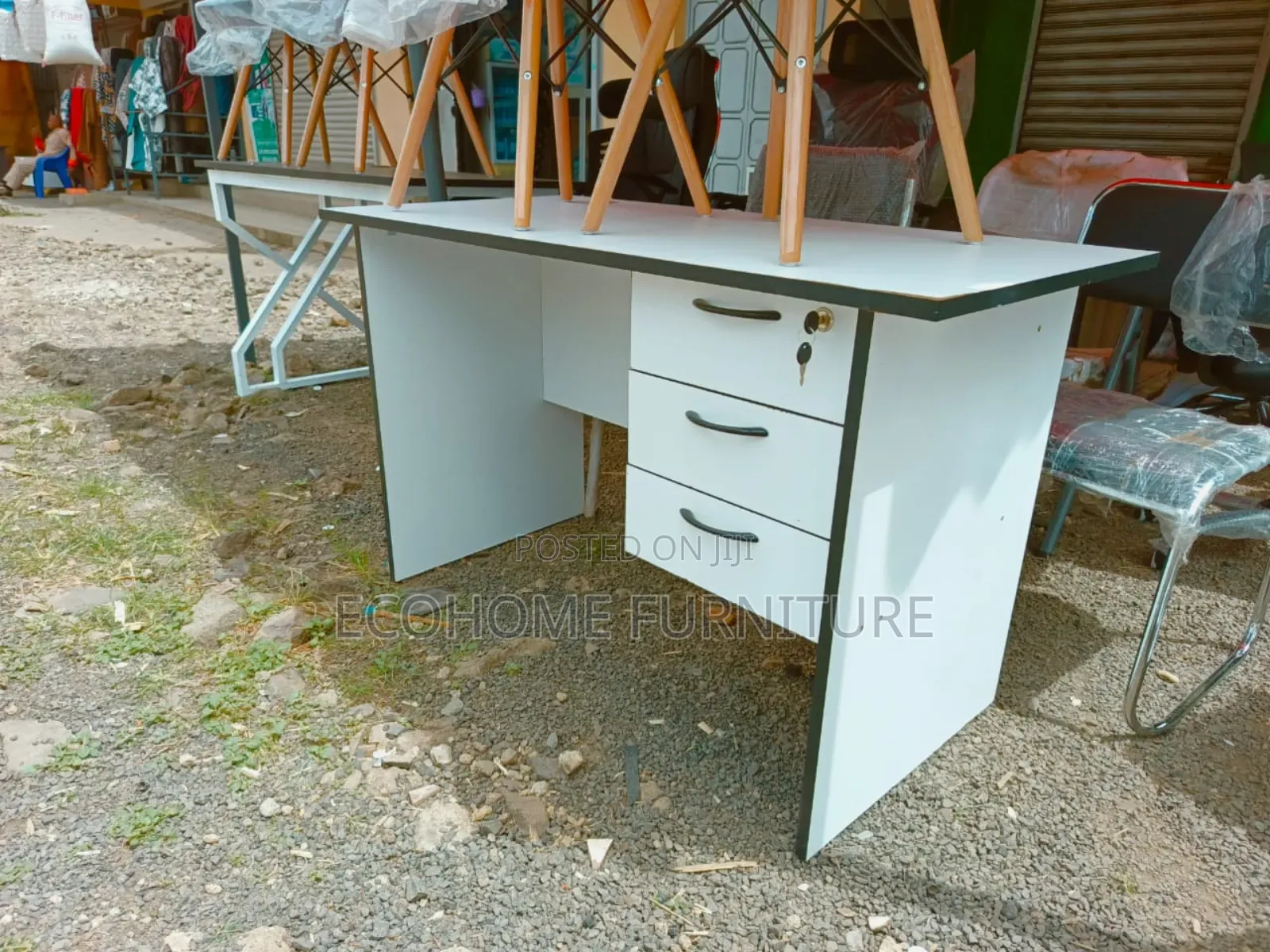 1.2meter Home Study Desk White