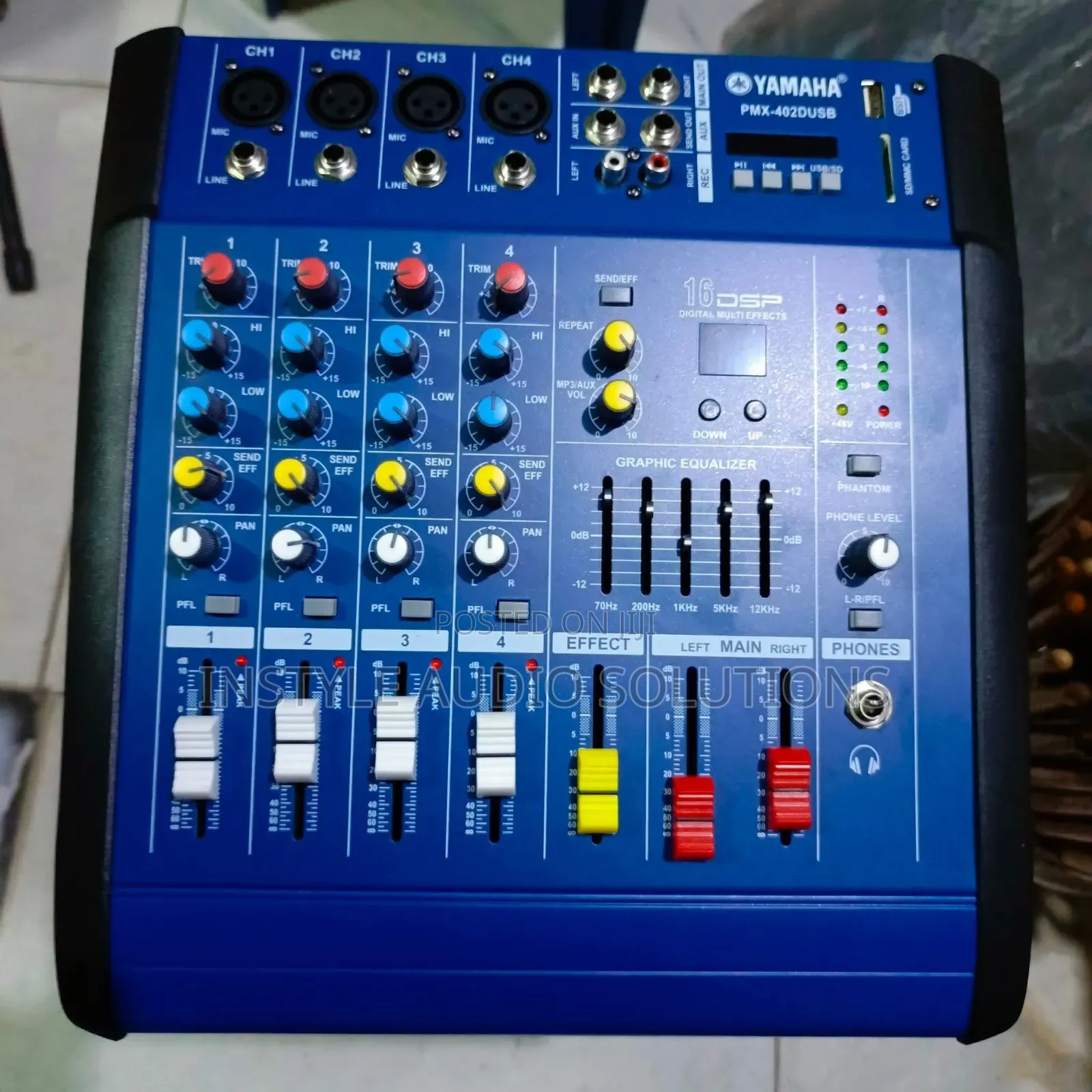 Yamaha 4 Ch Powered Mixer Usb/Bt Pay on Delivery Accepted Country Wide