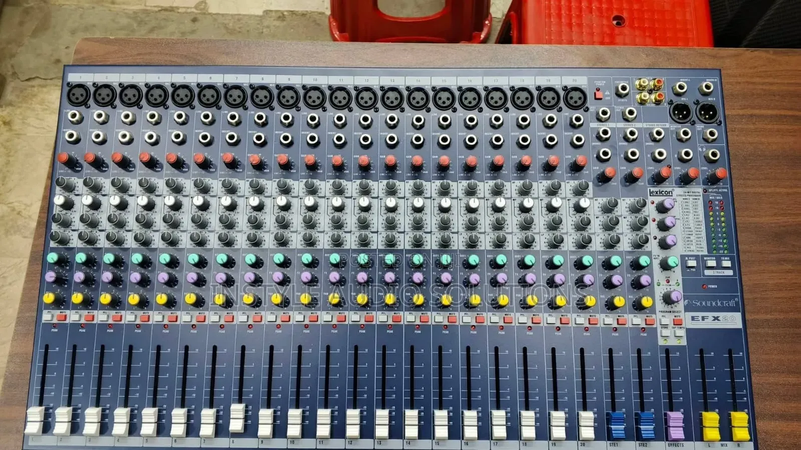 24 Channels Sound Craft Professional Plain Mixer