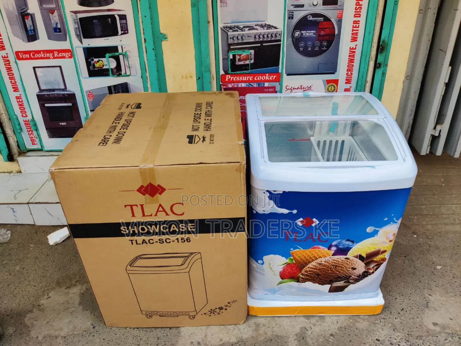 Tlac 156ltrs Chest Display Showcase Freezer