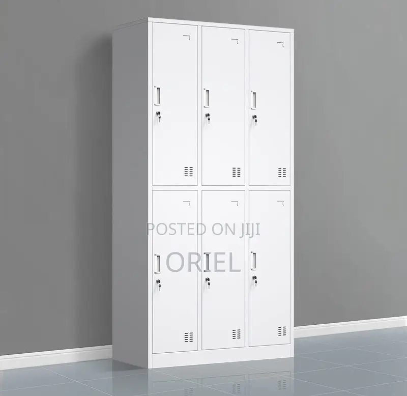 Office Cabinets:- Modern 9-Locker Staff Storage Cabinet