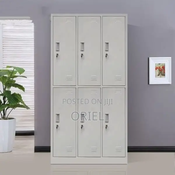 Office Cabinets:- Modern 9-Locker Staff Storage Cabinet