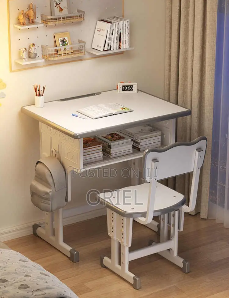 Kids Furniture:- Children Homework Study Desk With Chair