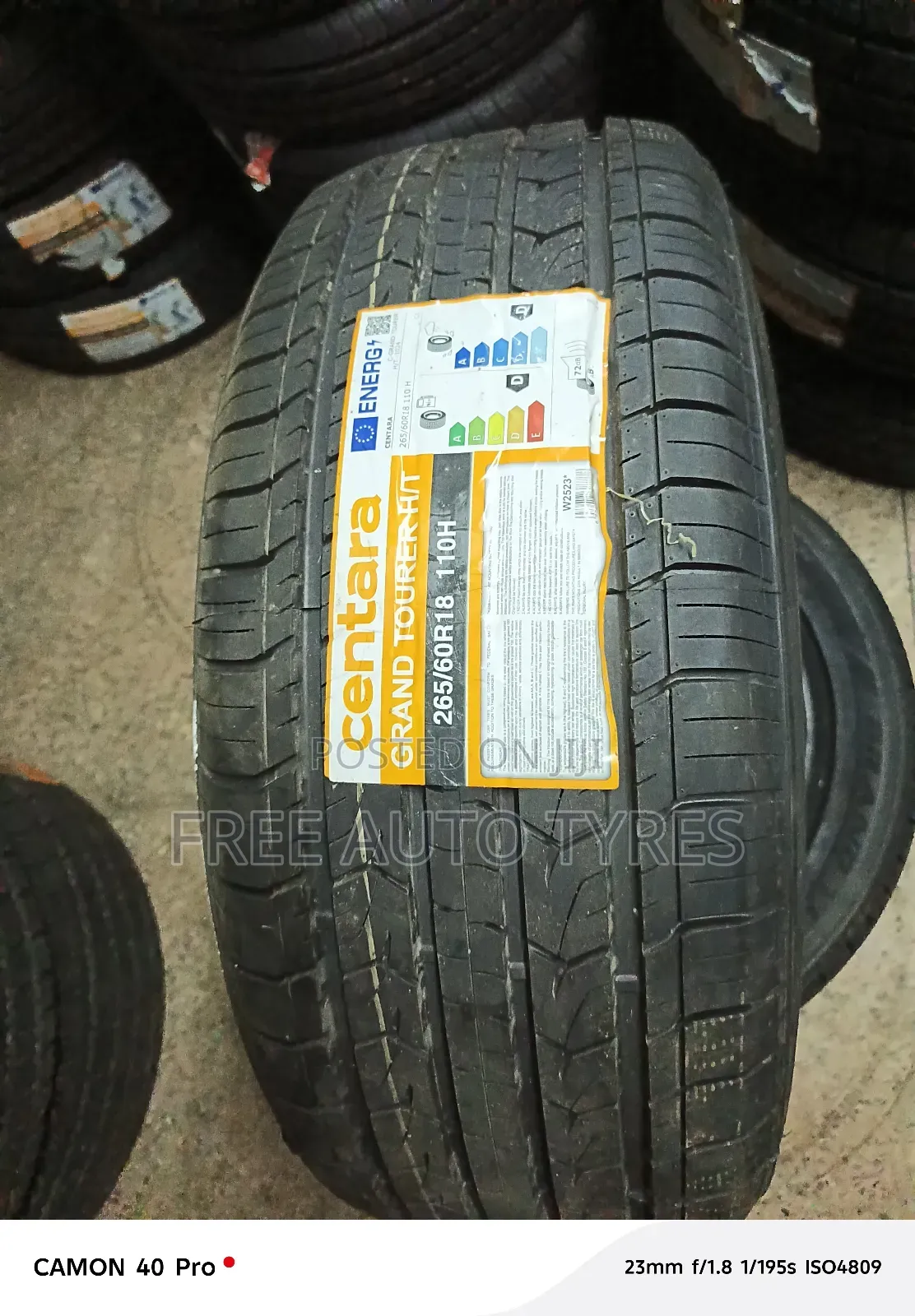 265/60r18 Centara