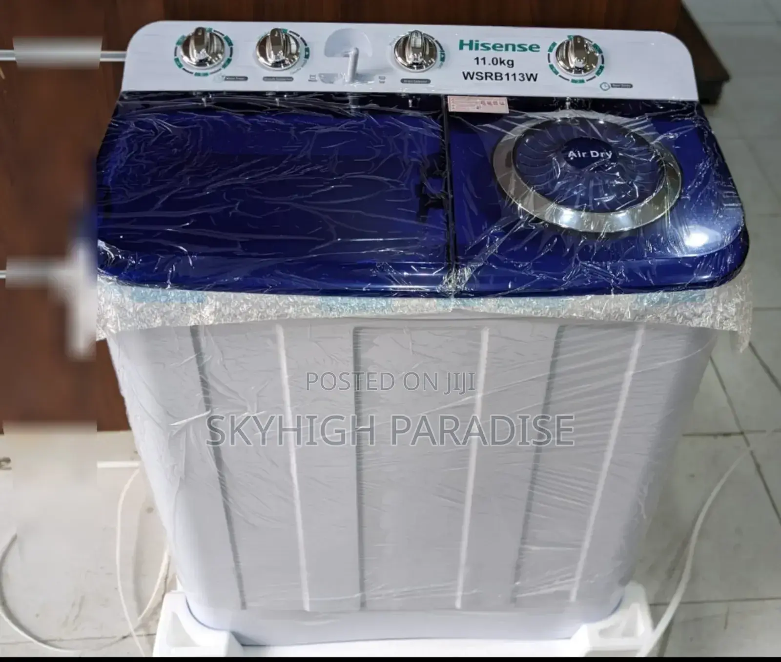 *Hisense Twin Tub Top Load Semi Automatic Washing Machines