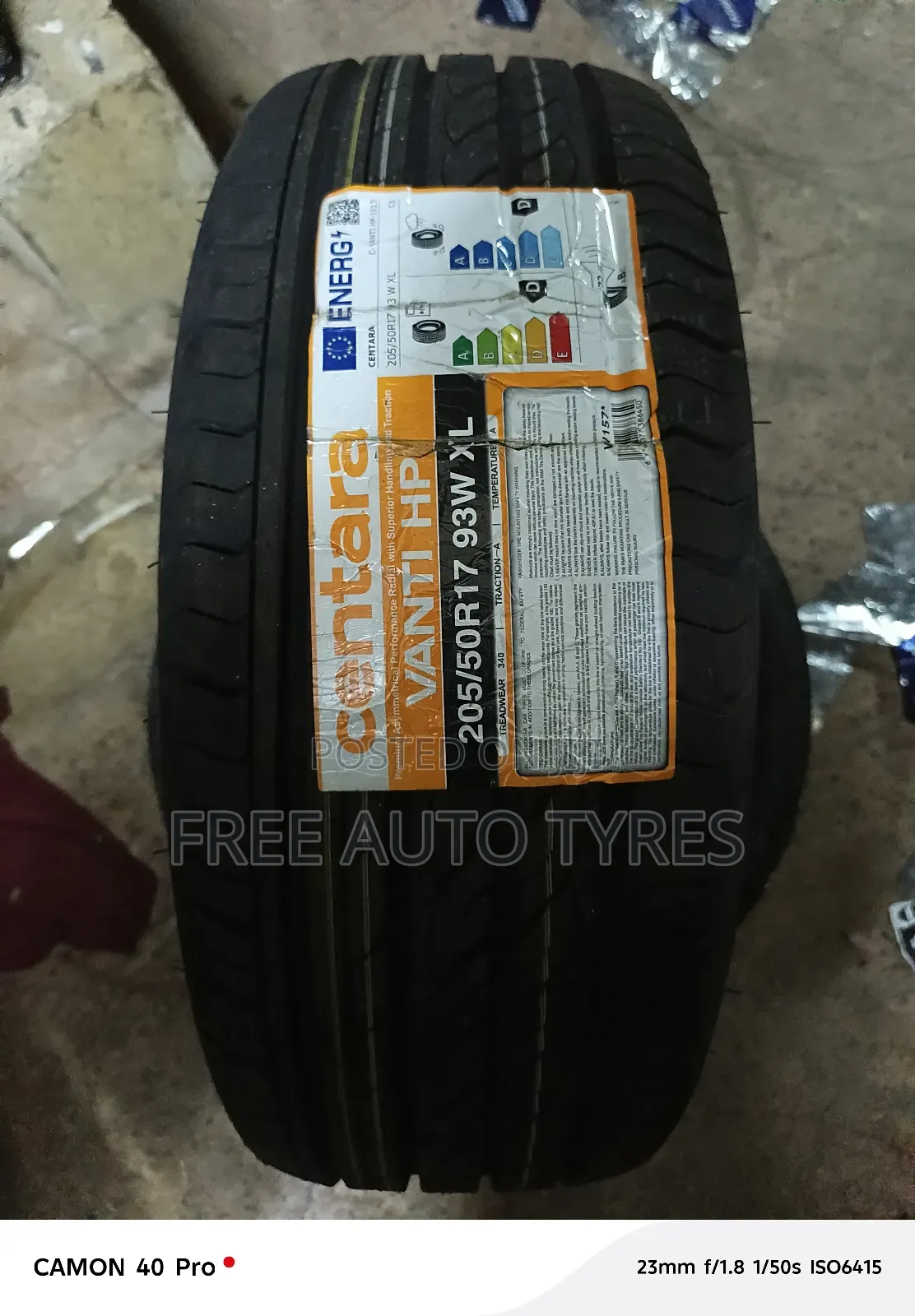205/50r17 Centara