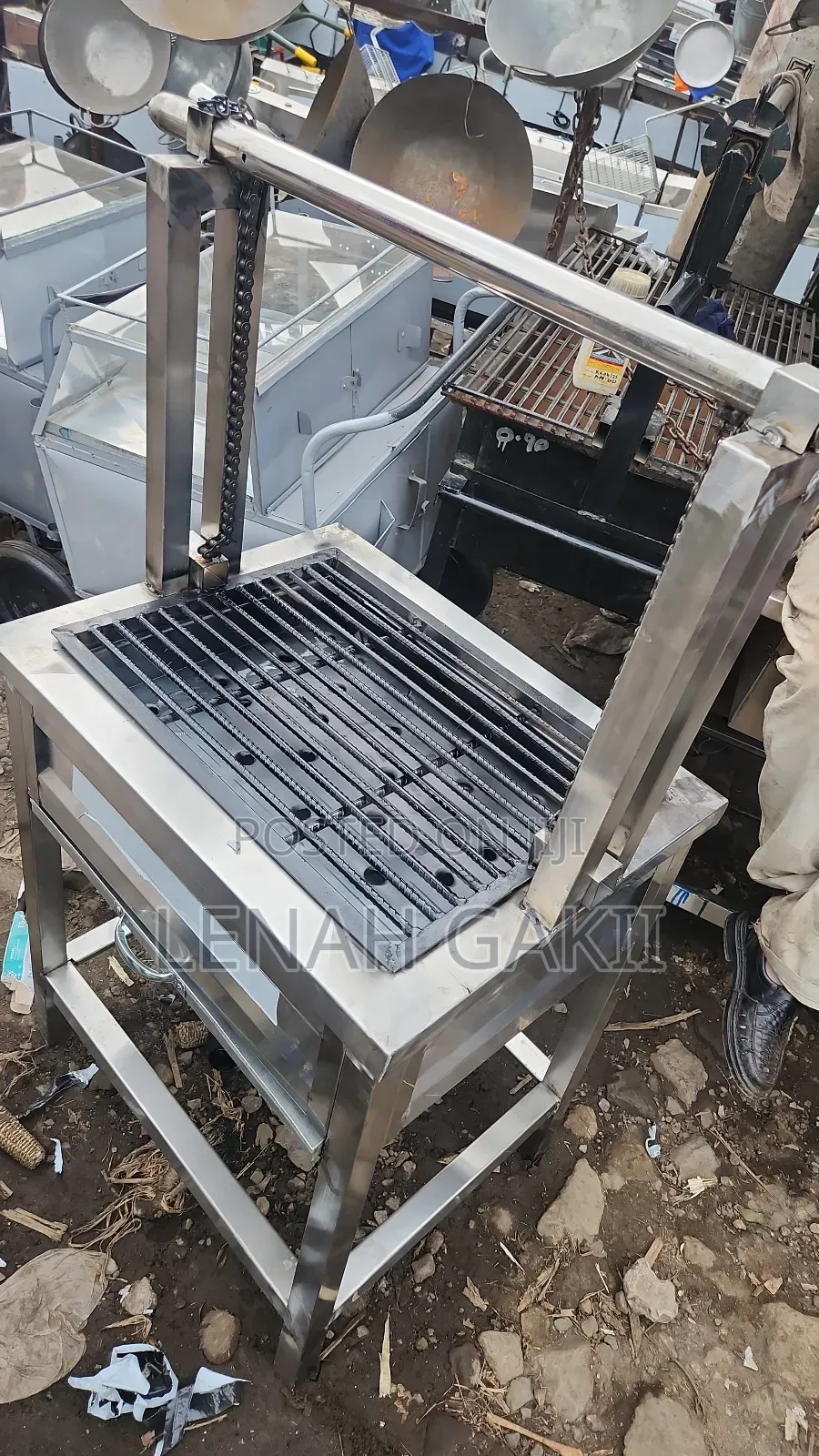 Stainless Steel Charcoal Grill