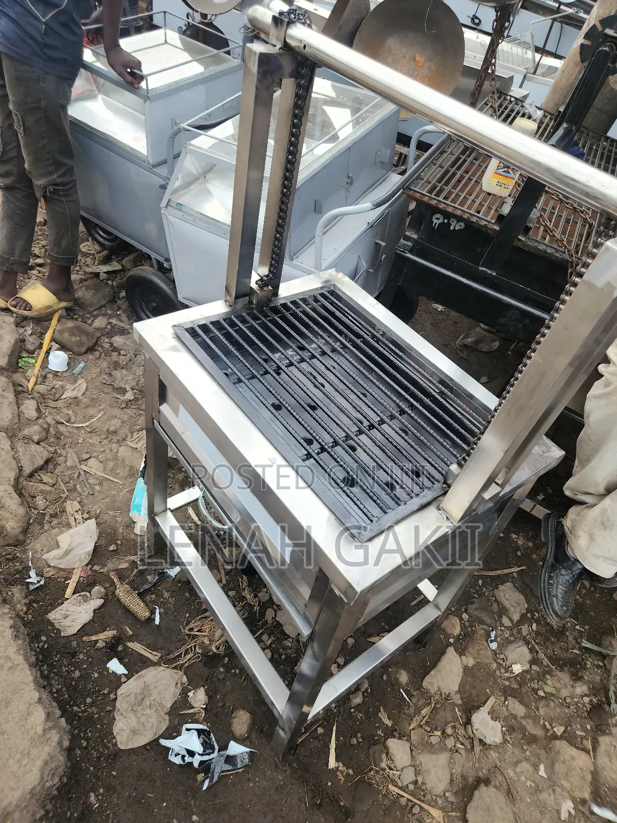Stainless Steel Charcoal Grill