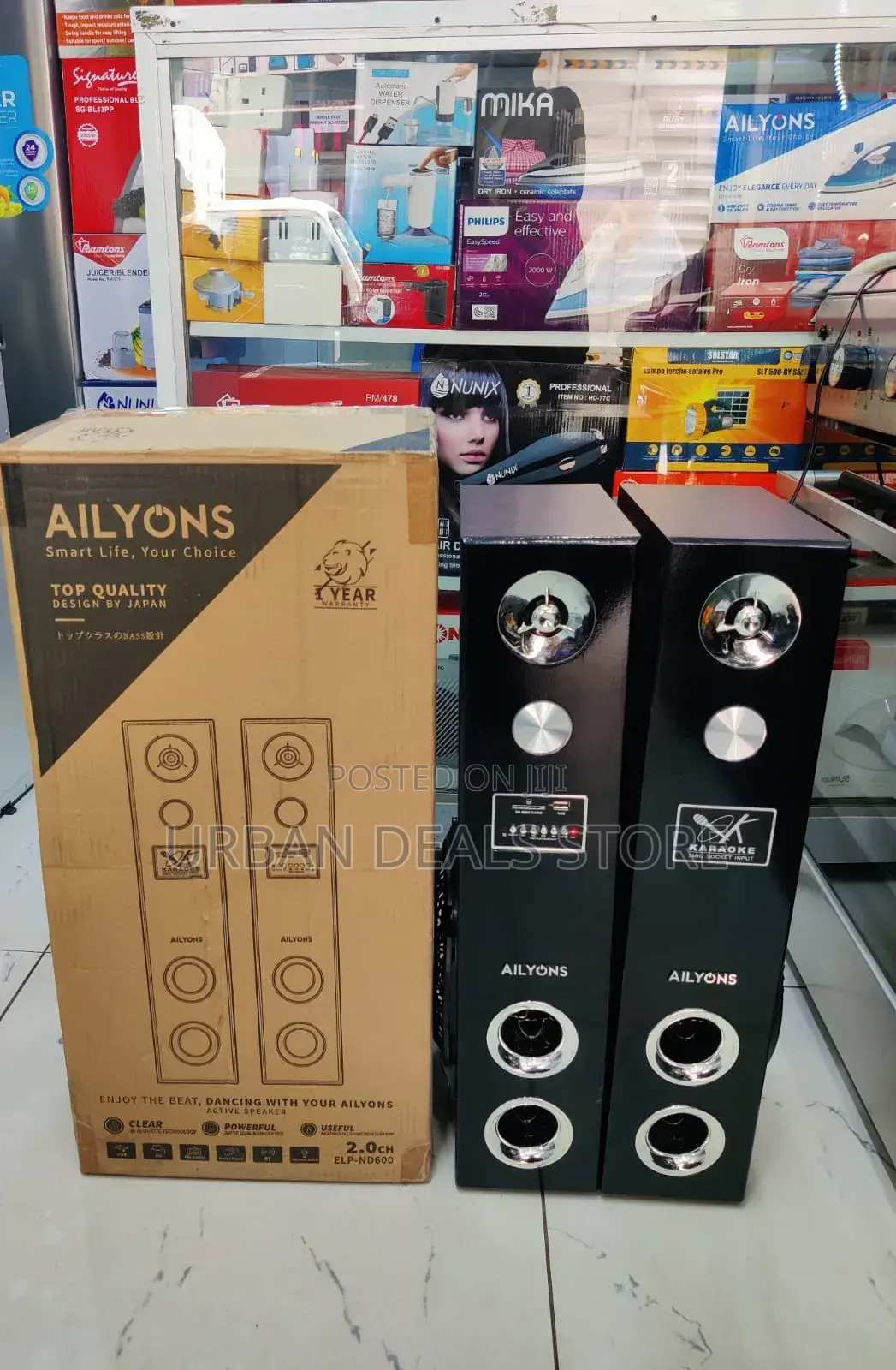 Ailyons Double Speaker Elp Nd600