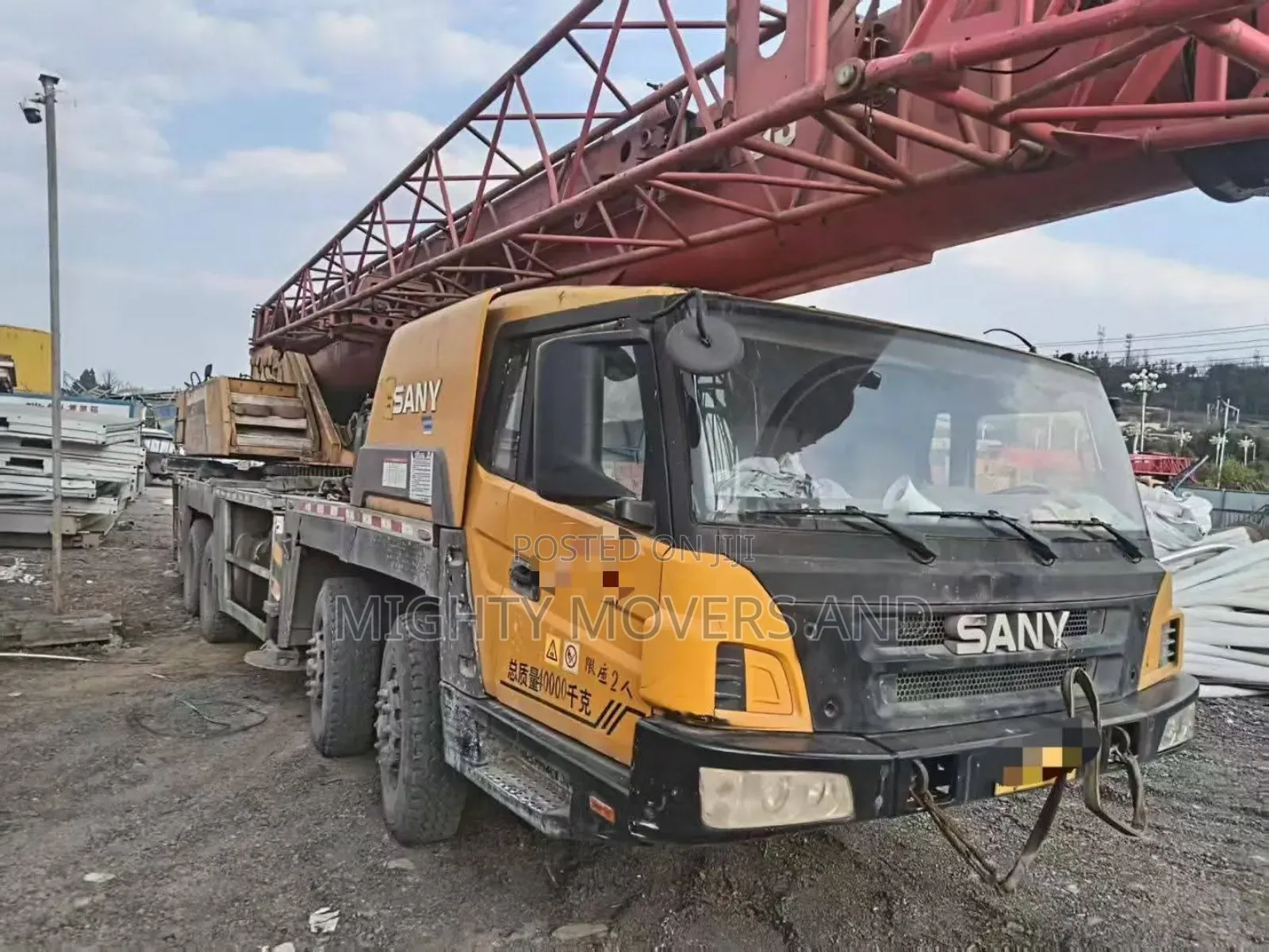 Cranes for Logistics and County to County Errands Are Accessible