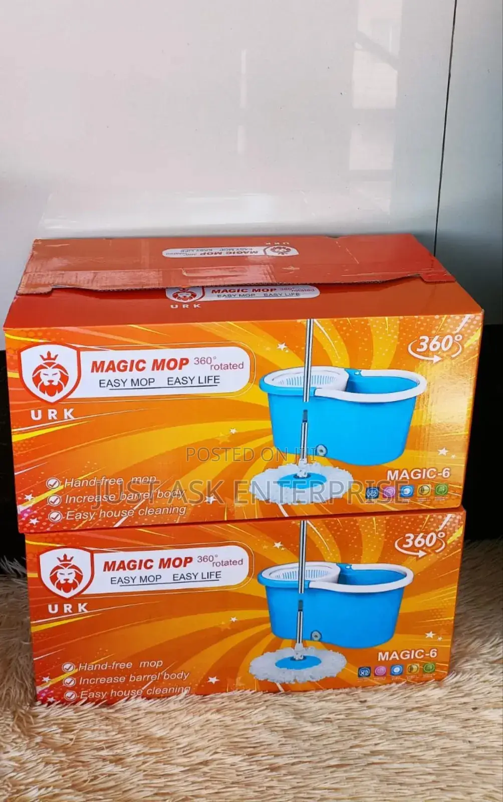 Urk Magic 360° Rotation Spin Mop