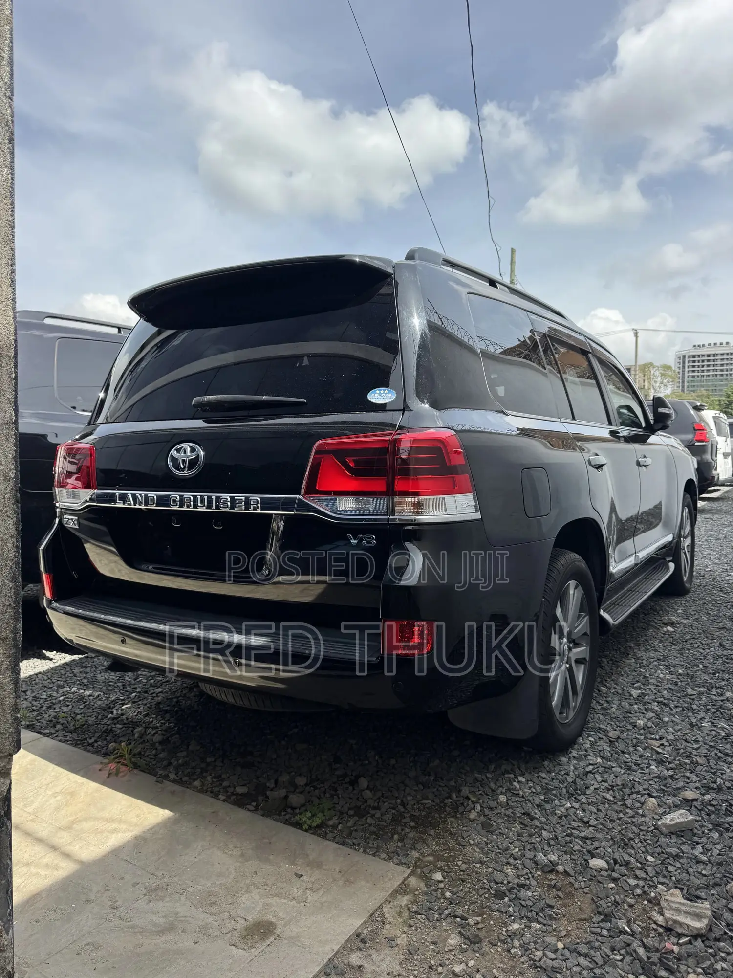 Toyota Land Cruiser 4.6 V8 ZX 2019 Black