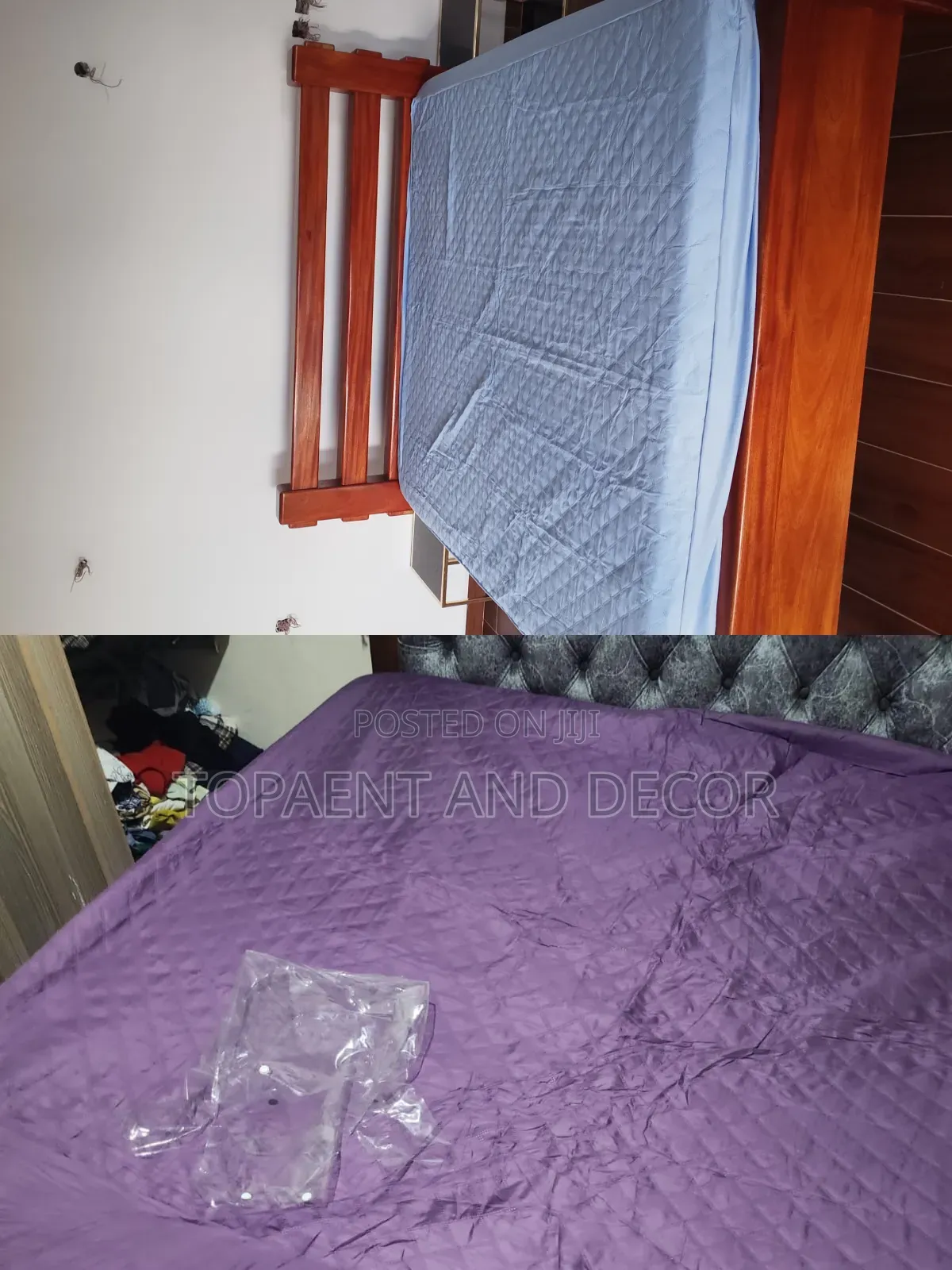 Top Side Cover 5x6 Fitted Style Quilted Waterproof Mattress Covers