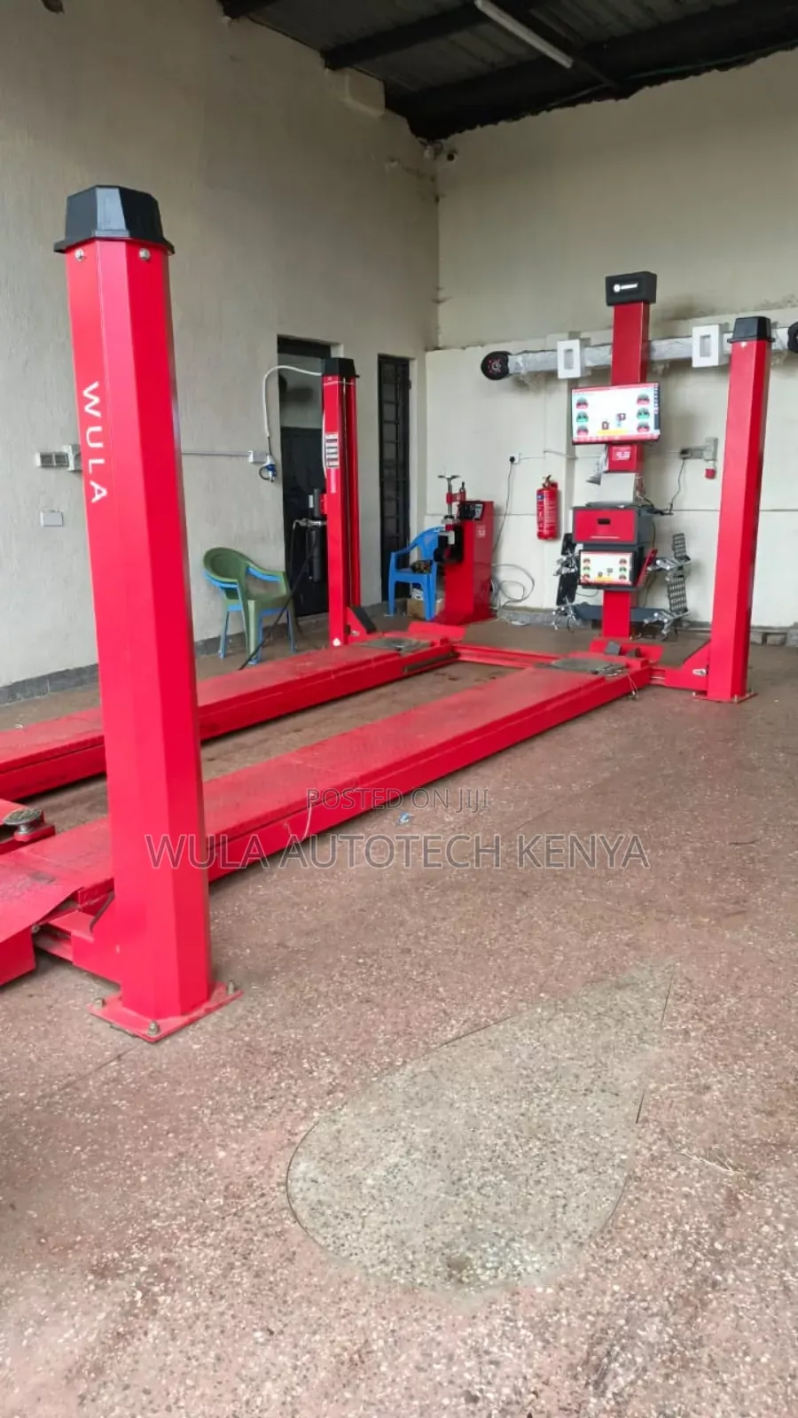 Heavy Duty Wheel Alignment Machine S-M5 With Four Post Carlift 4tns