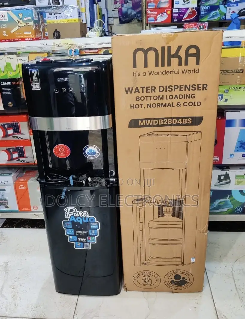 Mika Water Dispenser, Bottom Load, Hot, Normal Cold Compressor Cooling