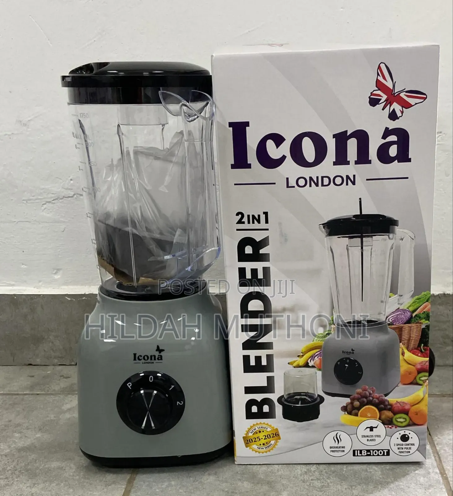 3 in 1 Blender Icona Blender Each
Box Has 6 Pieces
