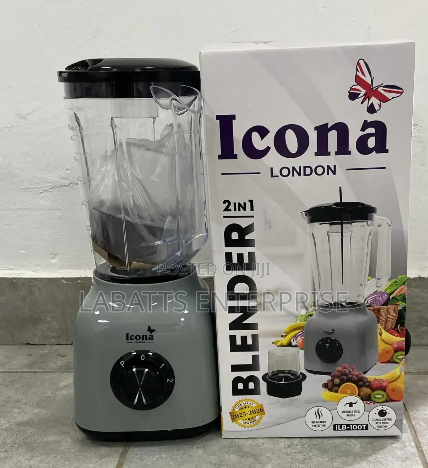 3 in 1 Blender Icona Blender Each
Box Has 6 Pieces