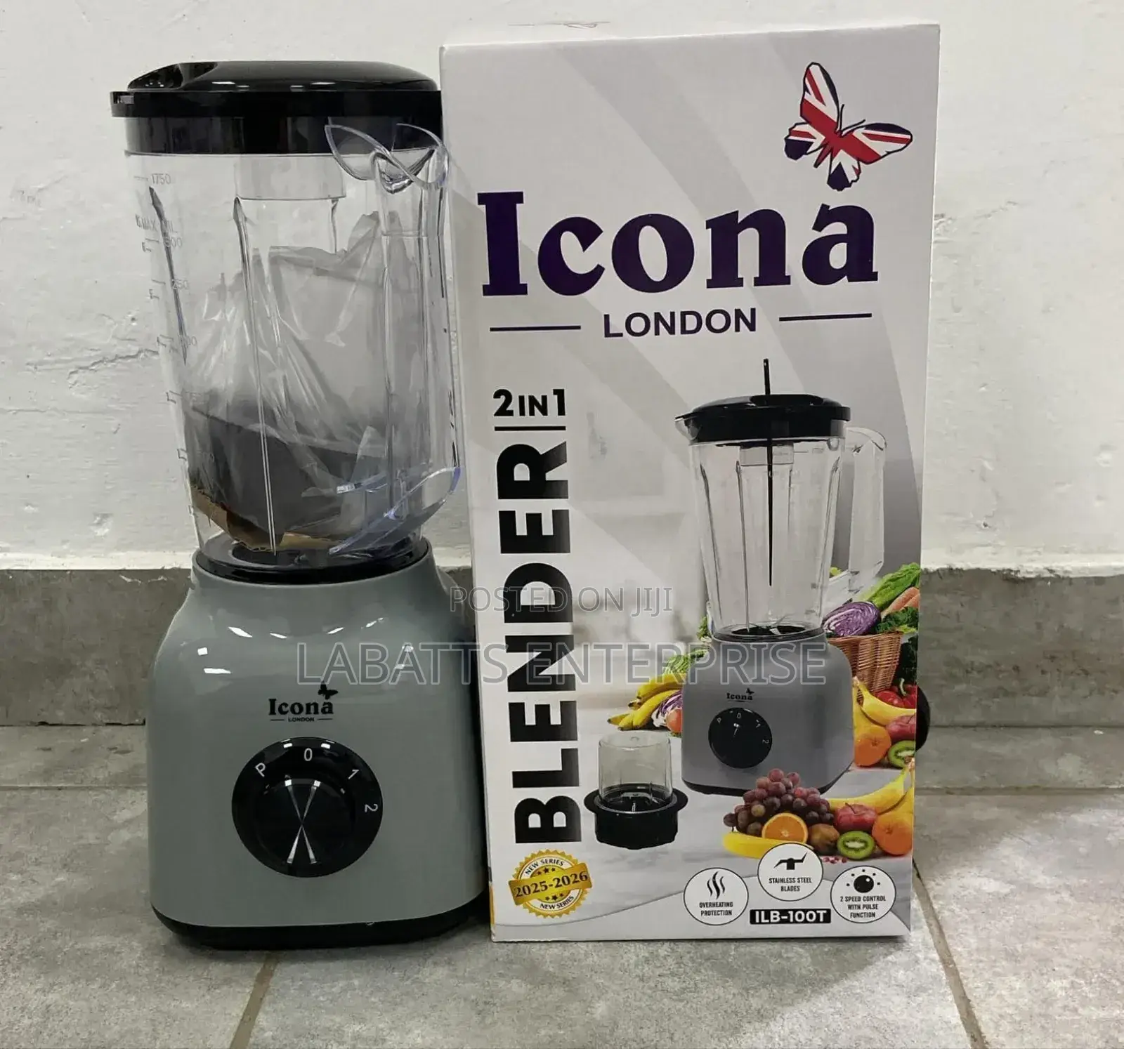3 in 1 Blender Icona Electric Blender