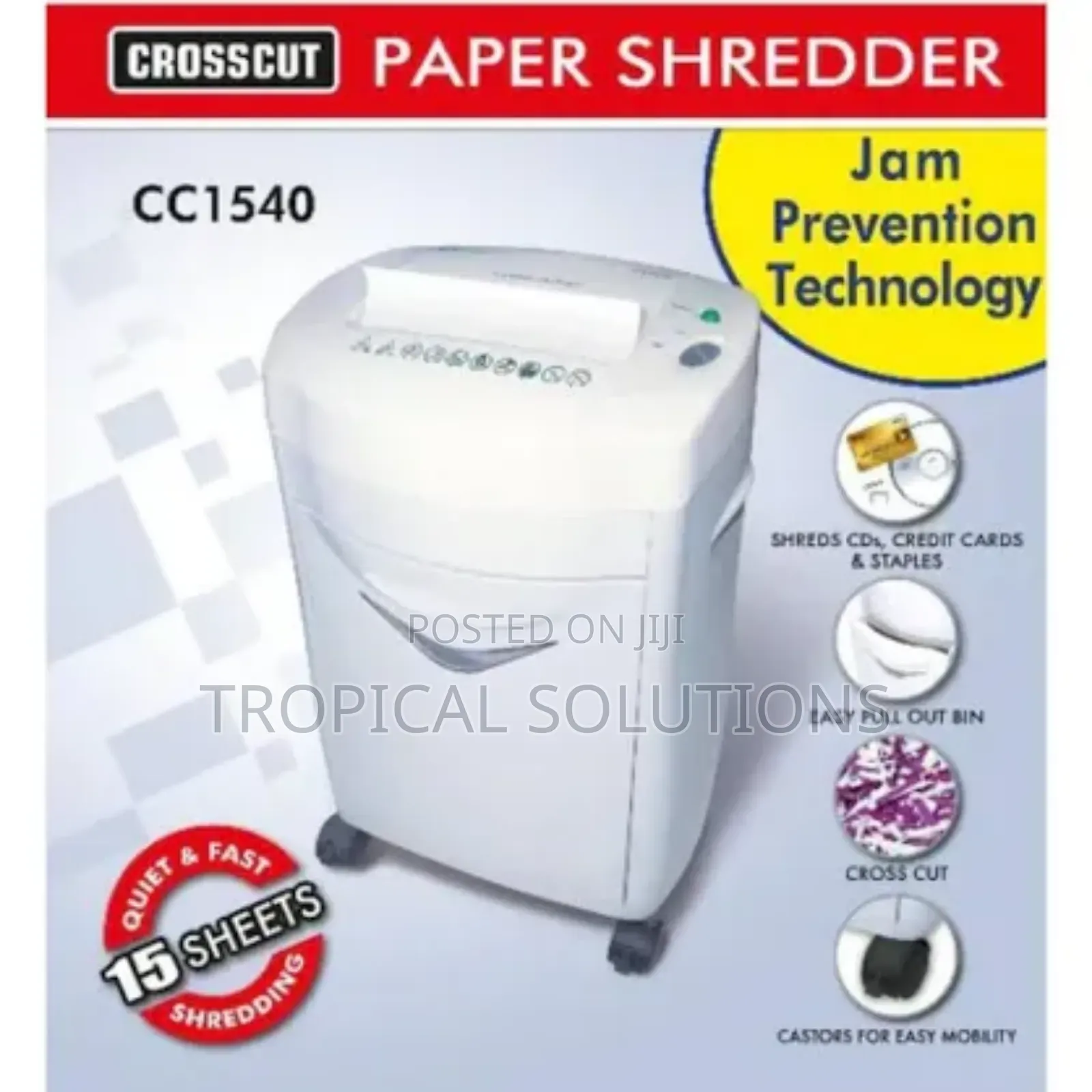 Atlas Cc1540 Paper Shredder Cc1540 Available