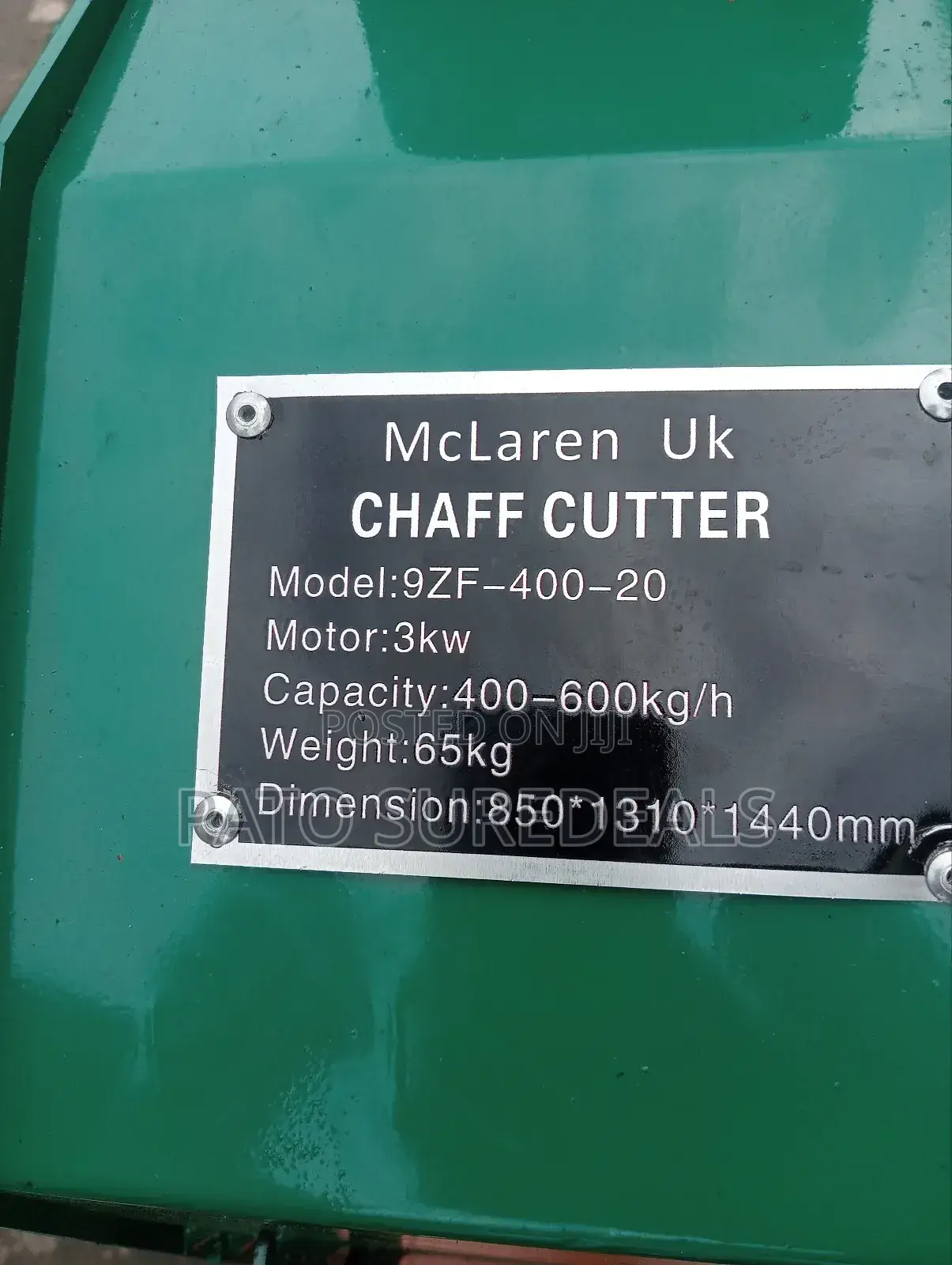 Farm Animal Feed Chopper Complete With Engine