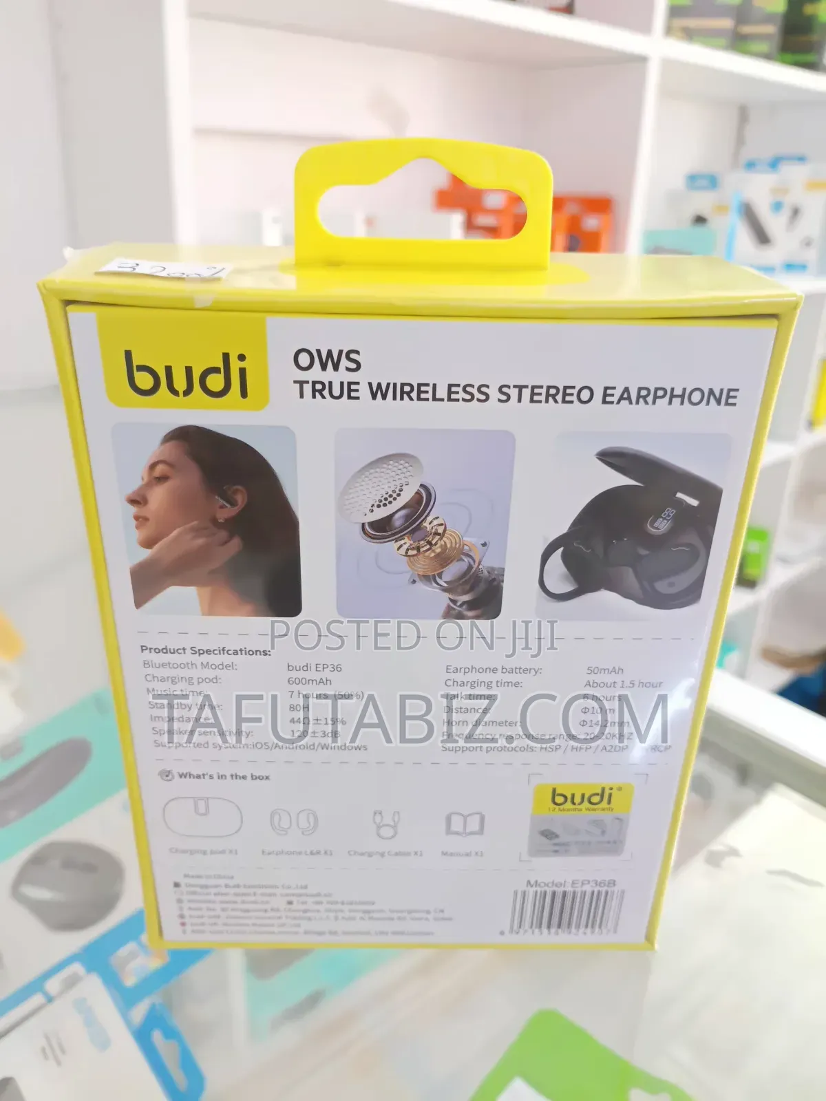 Budi Ows True Wireless Stereo Earphone