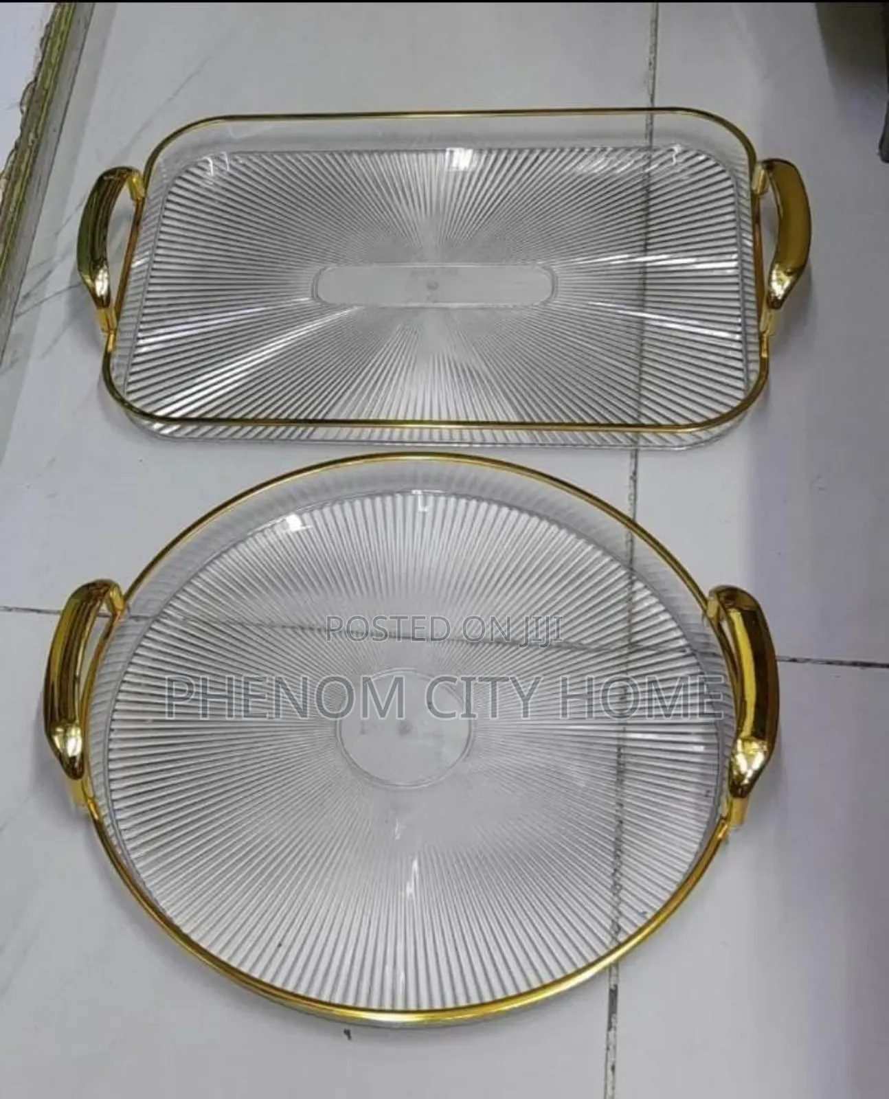 Multipurpose Acrylic Serving Tray Available