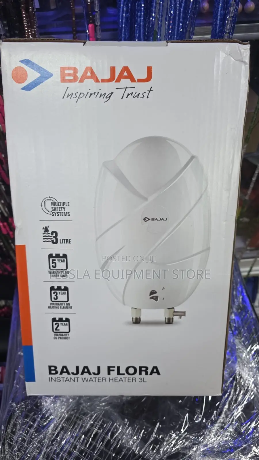 Bajaj Frola Insant Wayer Heater 3l