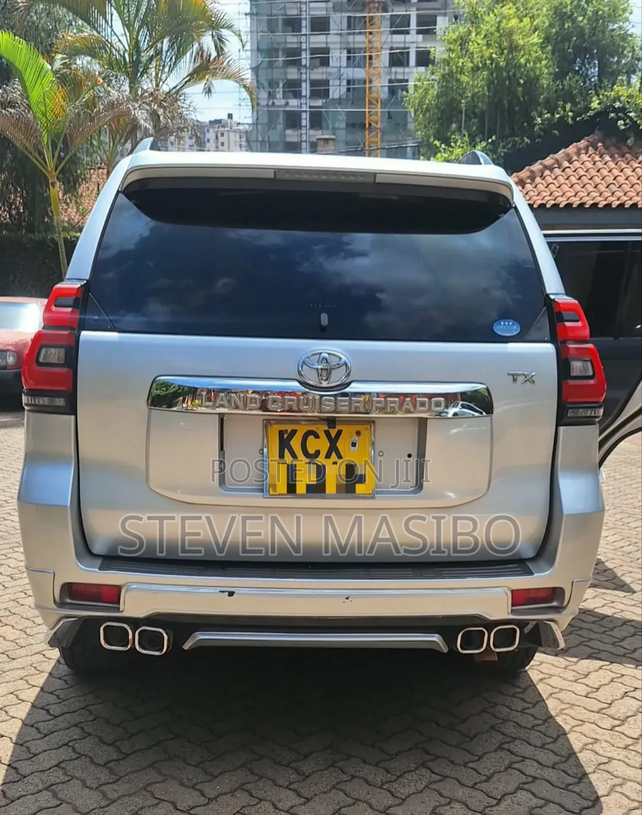 Toyota Land Cruiser Prado 4.0 Petrol TX 2012 Silver