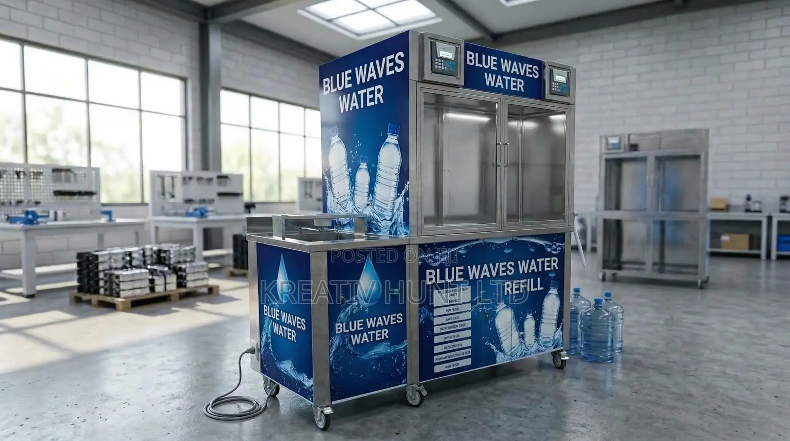 Water Vendor Machine