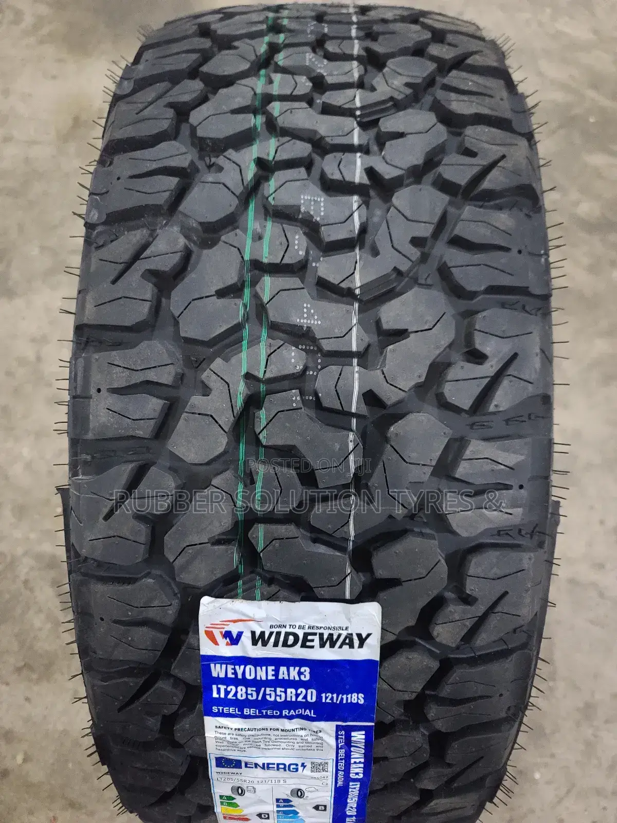 285 /55 R20 Wideway Tires Weyone Ak3 All-Terrain