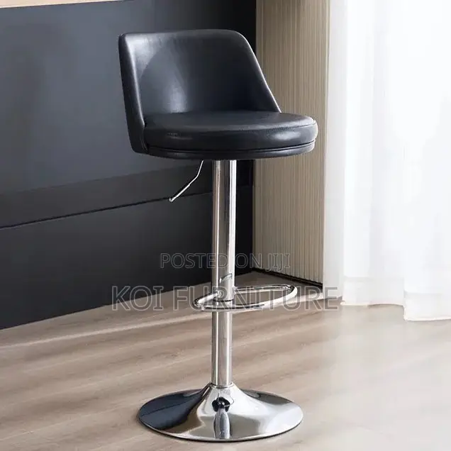Barstools; Adjustable Swivel Leather Home Counter Barstool