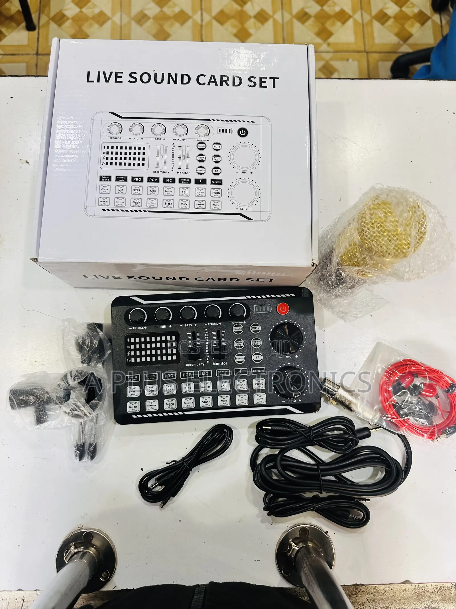 F998 Live Recording Sound Card Set – Compact Easy-to-Use