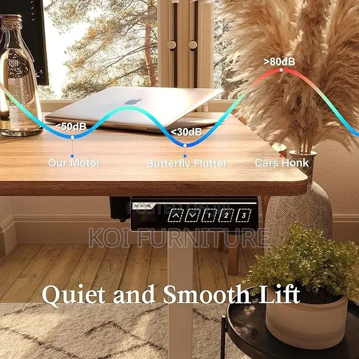 Office Desk; 1.8m Electric Ergonomic Adjustable Home Office Desks