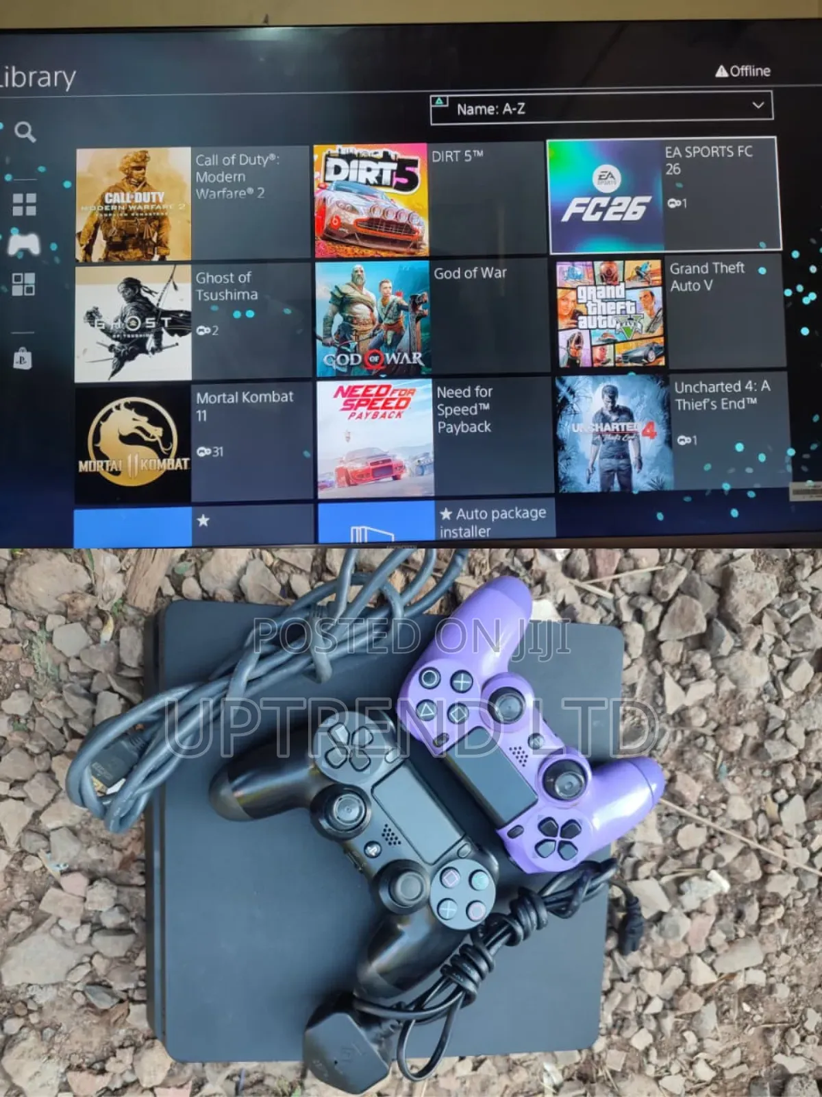 Ps4 Slim Chipped ,Ex Uk Playstation 4 Slim 500gb Chipped With Fc 27