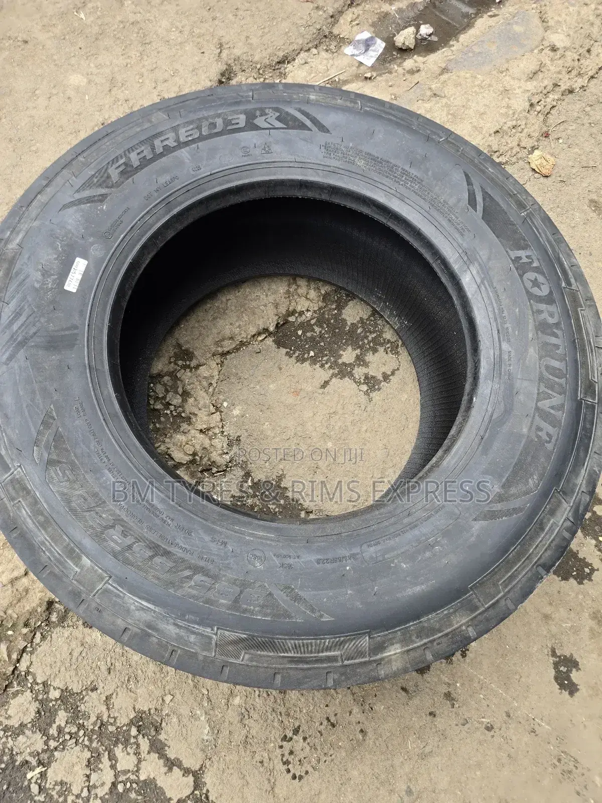 385 /55 R22. 5 Fortune Tyres (Supersingle)