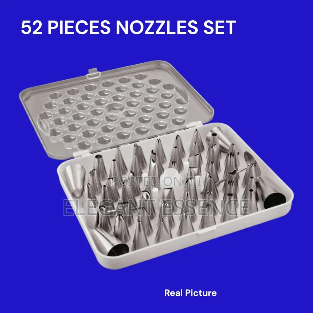 52pcs Nozzle Set for Ideal for Baking and Decorating