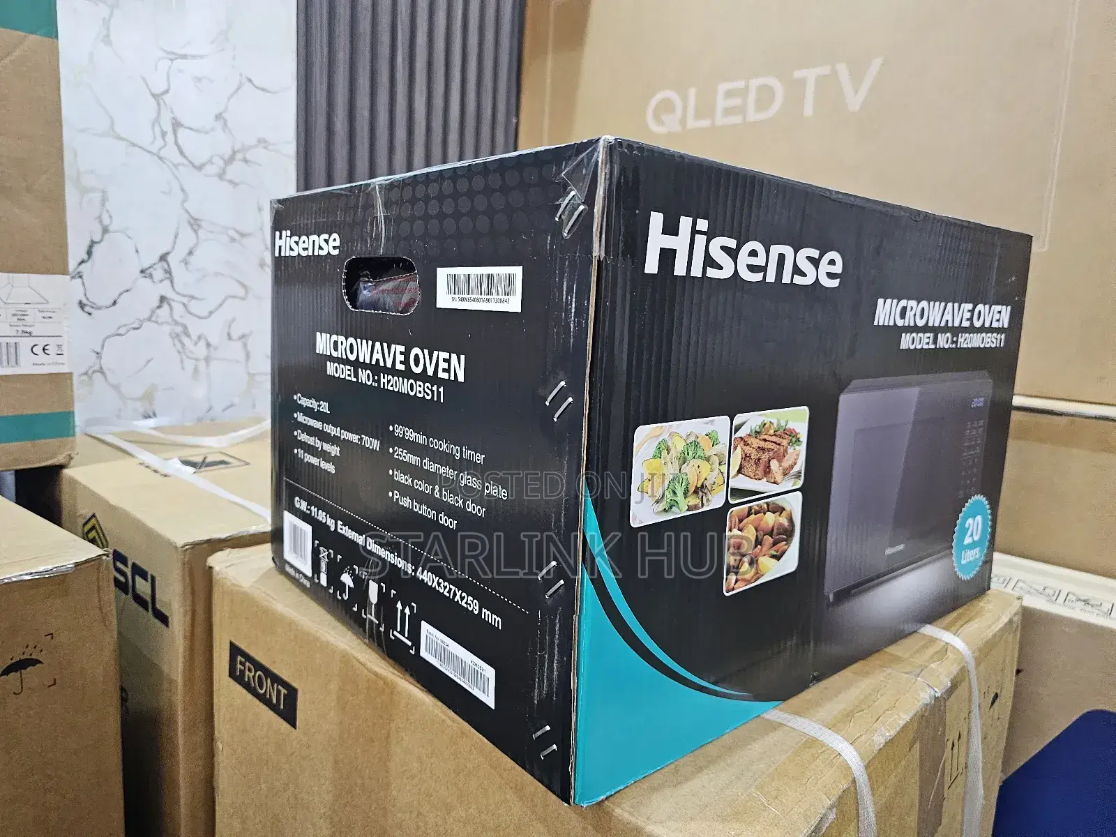 Hisense 20l Digital Microwave H20mombs11(Black)