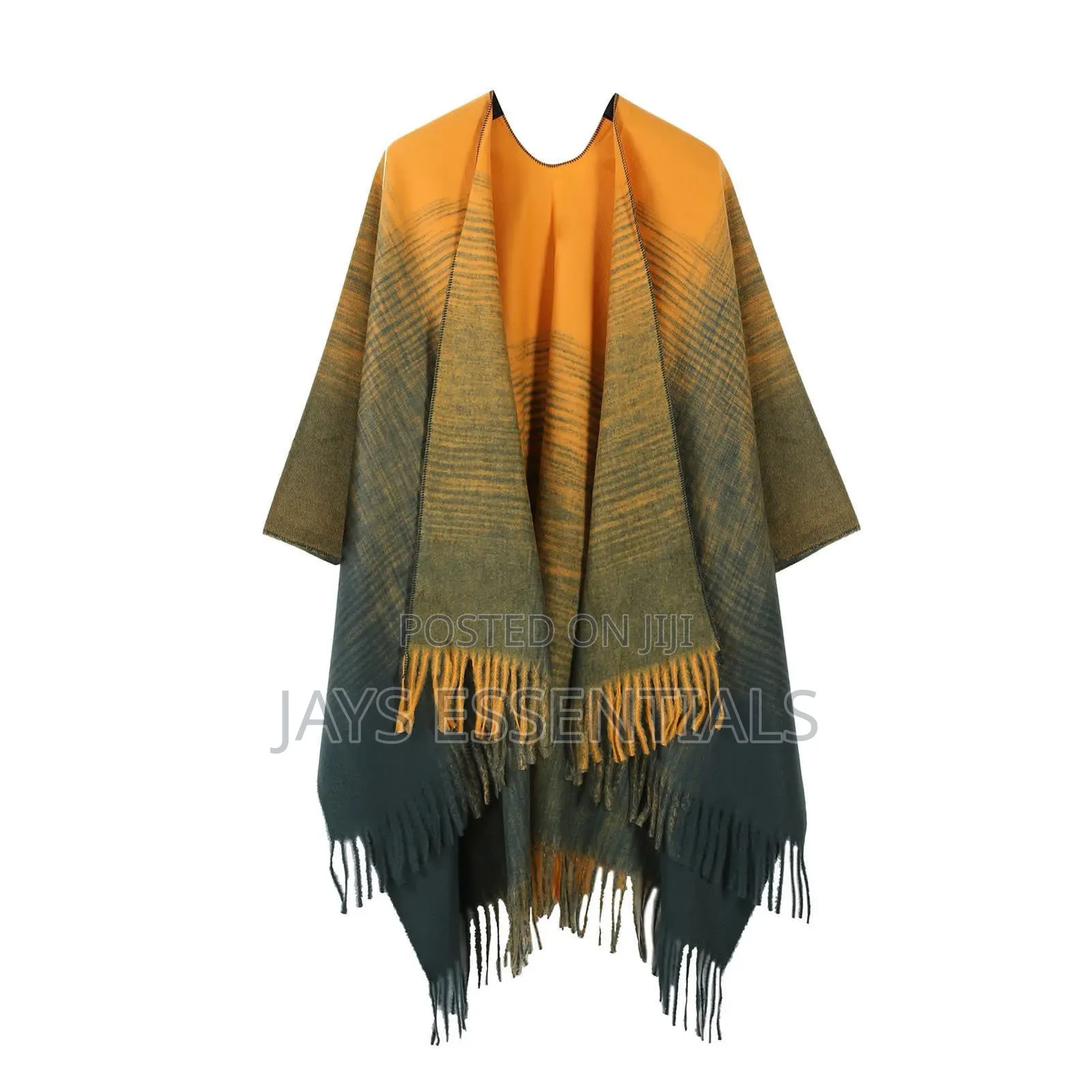 Warm, Cozy and Colorful Ponchos/Shawls