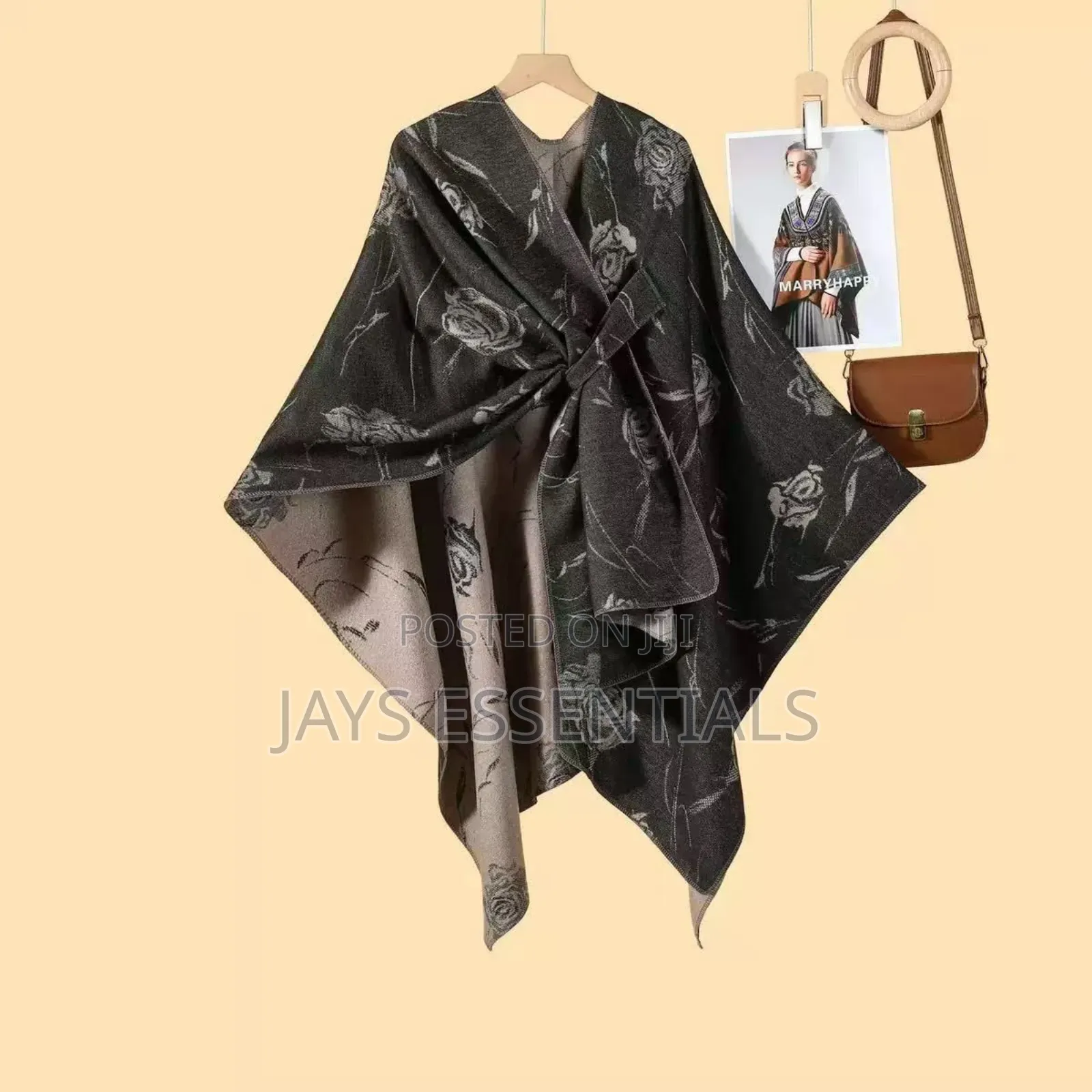 Warm, Cozy and Colorful Ponchos/Shawls