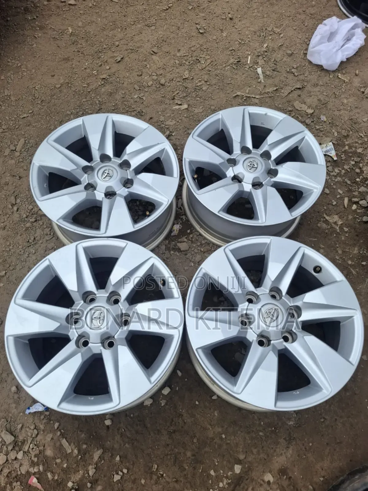 Genuine Toyota Prado Rims Size 17" for J150 and J160 as Well.