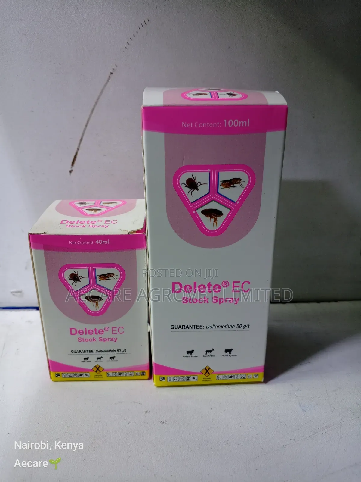 Delete Stock Spray Acaricide