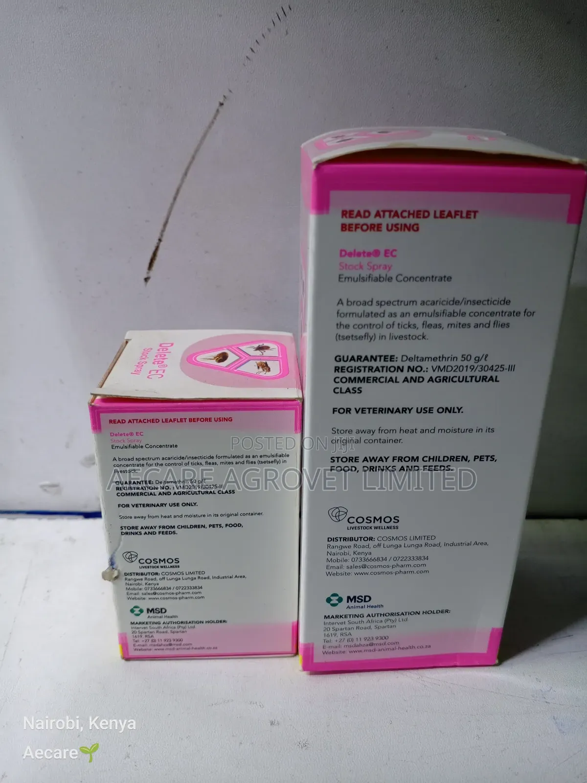 Delete Stock Spray Acaricide