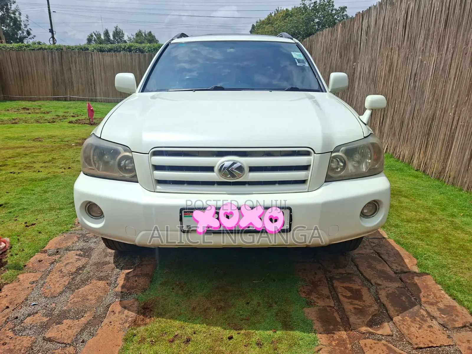 Toyota Kluger 2005 White
