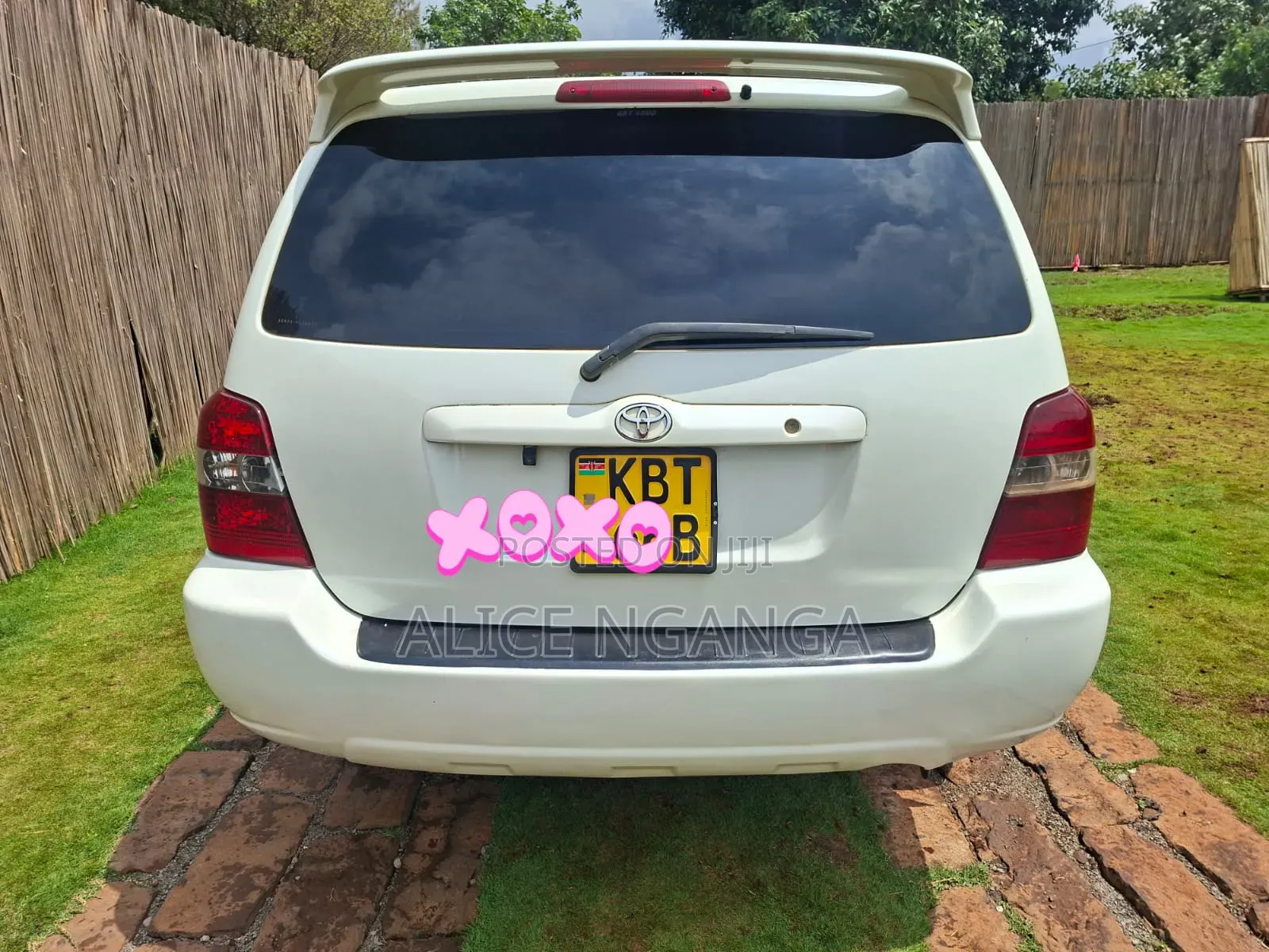 Toyota Kluger 2005 White