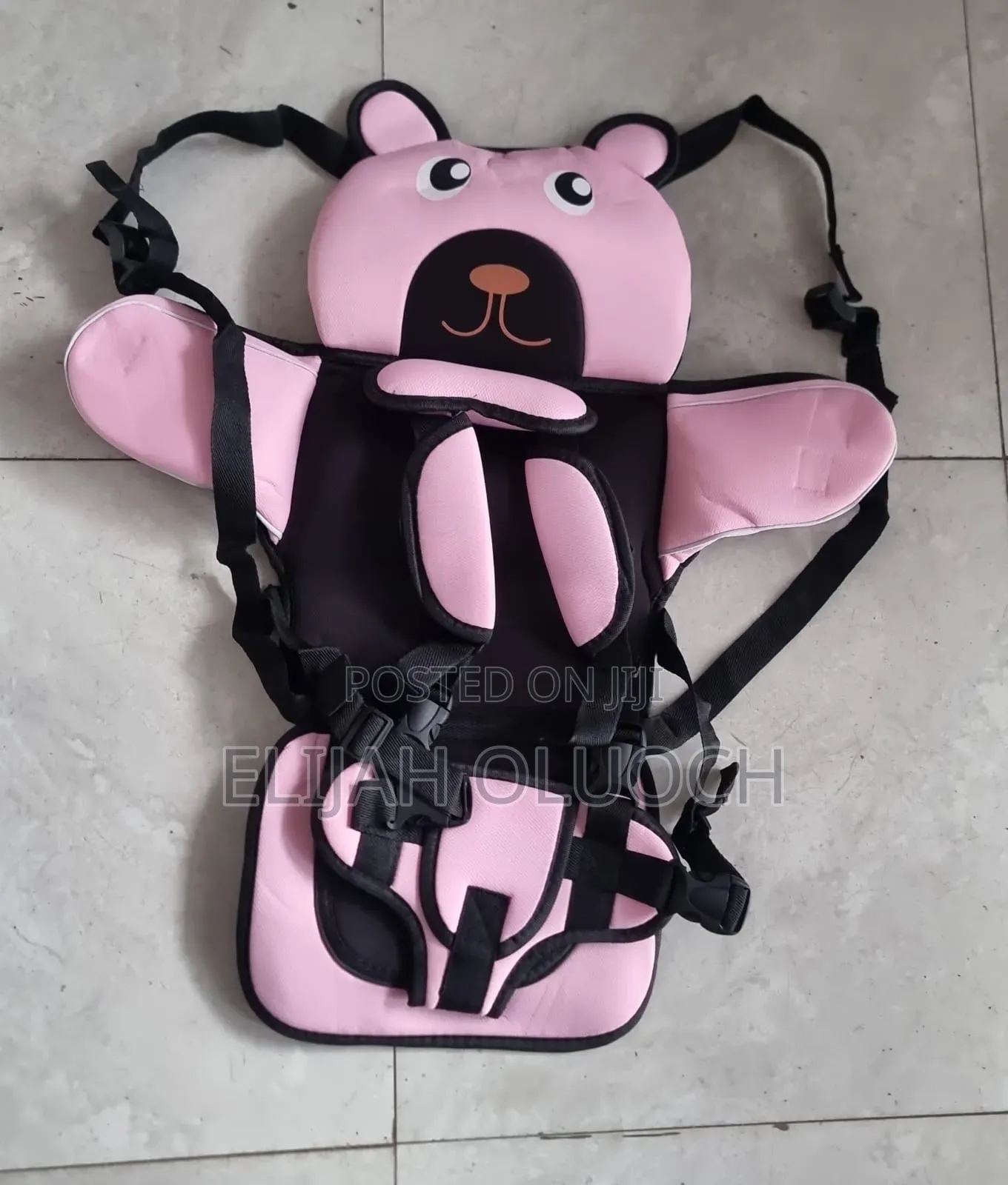 Safe Car Travel Portable Baby Seat Cushion Safety Set