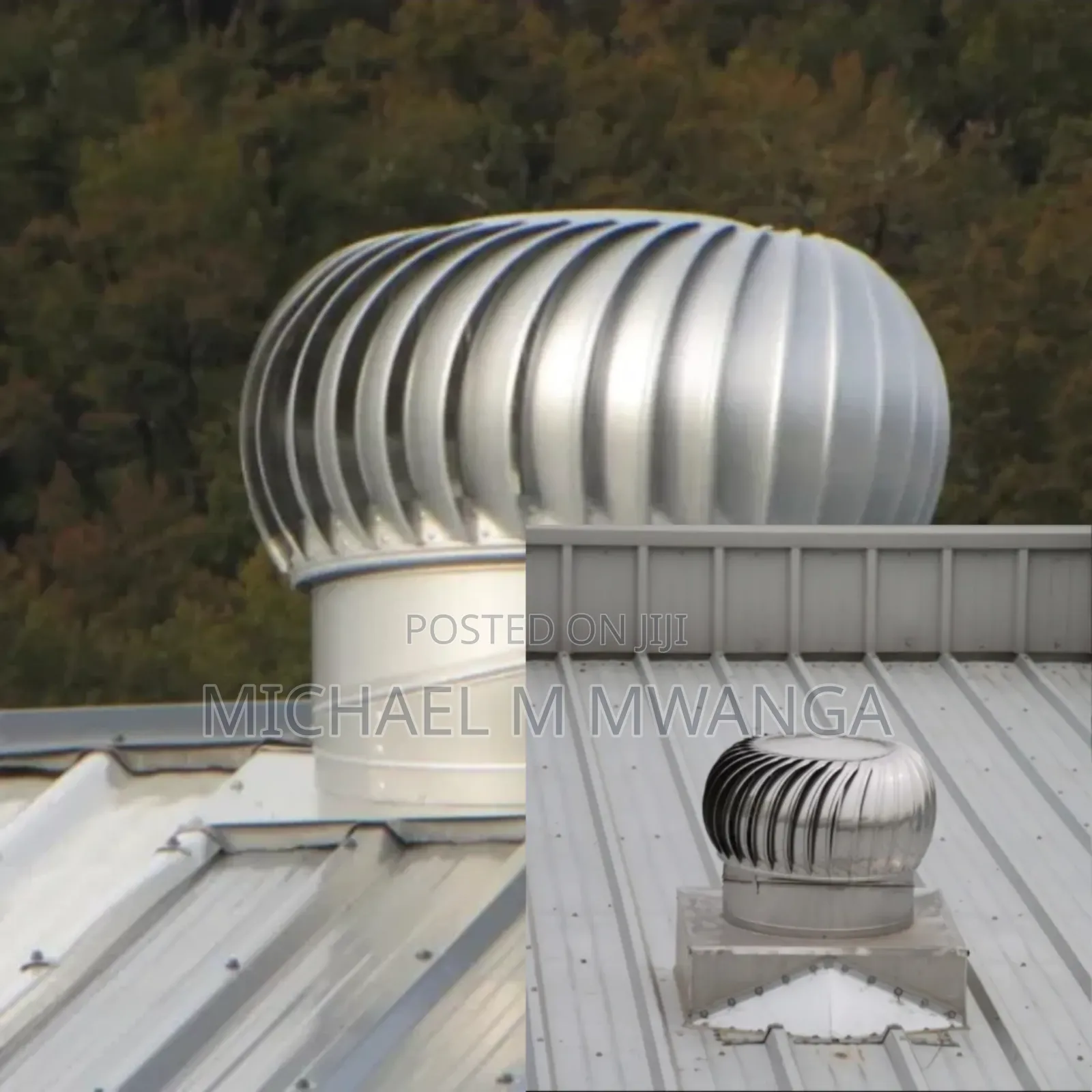 Space Efficient 600 Mm Wind Driven Cyclone
