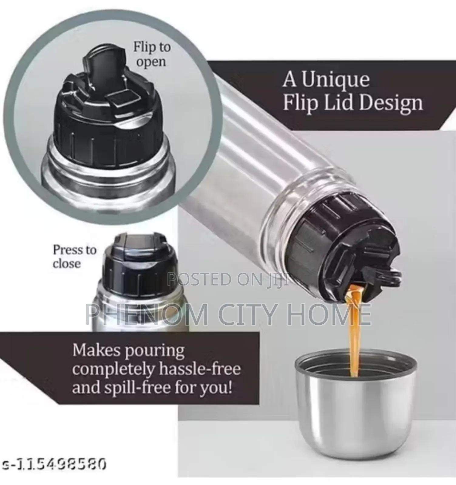 Hot and Cold Stainless Steel Flask With Bag